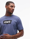 【送料無料】 リーバイス メンズ Tシャツ トップス Levi's Vintage relaxed fit batwing central logo t-shi...