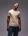 【送料無料】 リーバイス メンズ Tシャツ トップス Levi's Original batwing logo t-shirt in tan tan