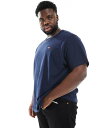 【送料無料】 リーバイス メンズ Tシャツ トップス Levi's Big & Tall Original batwing logo t-shirt in na...