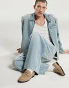 【送料無料】 エイソス メンズ スリッポン・ローファー シューズ ASOS DESIGN penny loafers in beige Stone