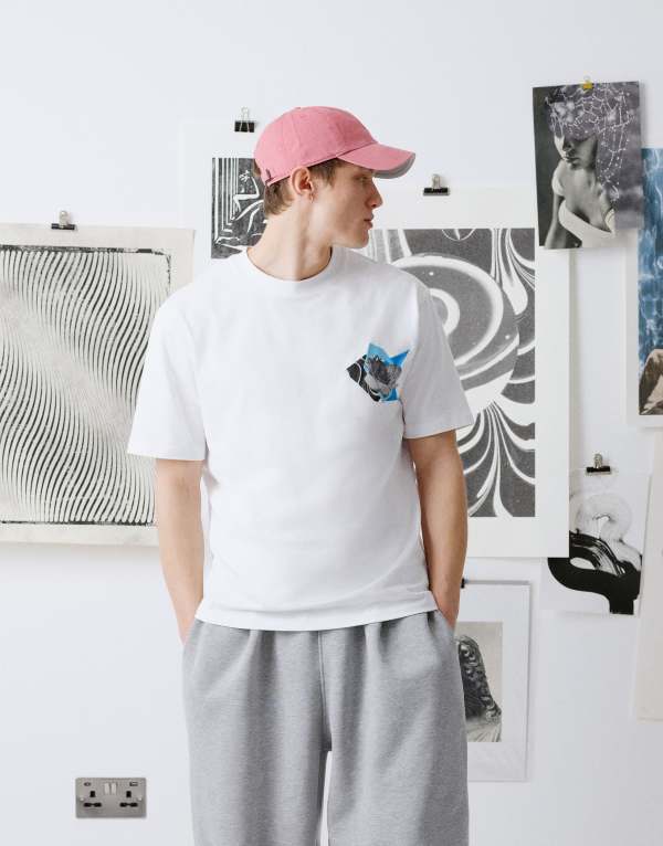 ̵ ȥåץޥ  T ȥåץ Topman x Becky Baier premium heavyweight ov...
