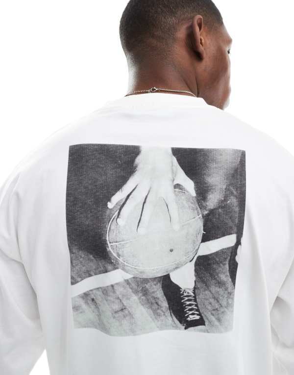 ̵ ꡼ɥ  T ȥåץ ONLY & SONS boxy fit long sleeve T-shi...