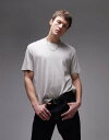 【送料無料】 マンゴ メンズ Tシャツ トップス Mango relaxed fit premium T-shirt in ecru ECRU