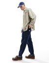 【送料無料】 リー レディース カジュアルパンツ ボトムス Lee relaxed canvas carpenter pants in rinse dark w...