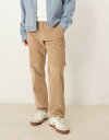 【送料無料】 セレクテッドオム メンズ カジュアルパンツ ボトムス Selected Homme Miles straight fit cord pants in cream Chinchilla