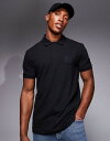 【送料無料】 ボス グリーン メンズ ポロシャツ トップス BOSS Green Paddy DropNeedle box logo pique polo re...