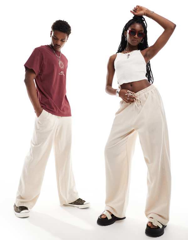̵ ꥯ쥤 ơ ǥ 奢ѥ ܥȥॹ Reclaimed Vintage unisex linen...