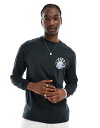 【送料無料】 グラミチ メンズ Tシャツ トップス Gramicci climber's hand graphic long sleeve t-shirt in...