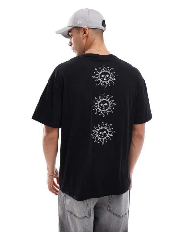 ̵ å  硼  T ȥåץ Jack & Jones oversized sun back pr...