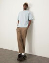 【送料無料】 セレクテッドオム メンズ Tシャツ トップス Selected Homme oversized heavy weight T-shirt in l...