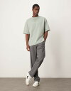【送料無料】 セレクテッドオム メンズ Tシャツ トップス Selected Homme oversized heavyweight T-shirt in li...