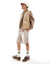 【送料無料】 リーバイス メンズ ベスト トップス Levi's Workwear Sansome padded canvas vest in beige beige