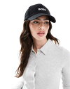 【送料無料】 ヒューゴボス レディース 帽子 アクセサリー BOSS Zed baseball cap in black Black
