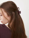 【送料無料】 リクレイム ヴィンテージ レディース ヘアアクセサリー アクセサリー Reclaimed Vintage bow claw clip in bur...