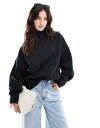 【送料無料】 エイソス レディース パーカー・スウェット アウター ASOS DESIGN heavyweight high neck sweatshirt i...