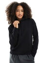 【送料無料】 プルアンドベアー レディース パーカー・スウェット フーディー アウター Pull&Bear oversized hoodie in black ...