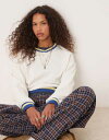 【送料無料】 フリーピープル レディース パーカー・スウェット アウター Free People rio contrast trim cropped sweat...