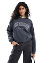 【送料無料】 オンリー レディース パーカー・スウェット アウター ONLY crew neck sweat with Los Angeles print in...
