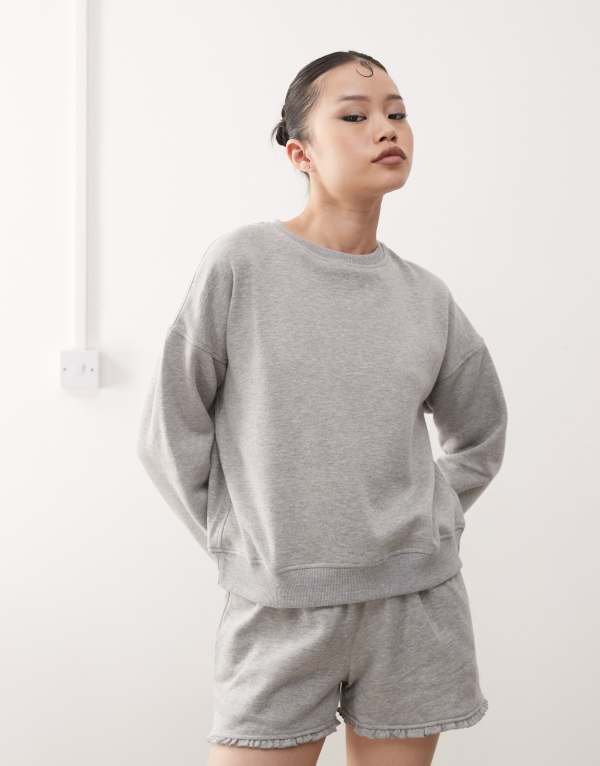 ̵ ⡼ƥ ǥ ѡå  Motel Tedasa crew neck sweater in gr...