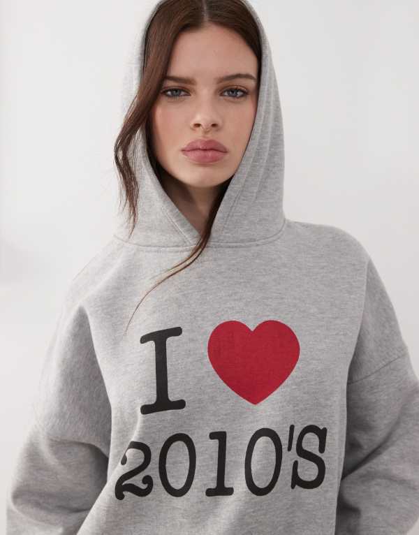 ̵ ⡼ƥ ǥ ѡå  Motel oversized I heart 2010s graphi...