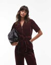 【送料無料】 アンドアザーストーリーズ レディース ジャンプスーツ トップス & Other Stories belted corduroy jumpsuit ...