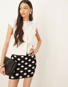 【送料無料】 エイソス レディース カーディガン アウター ASOS DESIGN knit structured cap sleeve cardigan in...