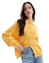 【送料無料】 エイソス レディース カーディガン アウター ASOS DESIGN balloon sleeve collared cardigan in mu...