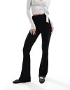 【送料無料】 ミスセルフフリッジ レディース レギンス ボトムス Miss Selfridge low rise deep fold over waistban...