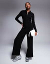 【送料無料】 エイソス レディース ジャンプスーツ トップス ASOS DESIGN cord long sleeve button through jumps...