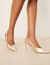 【送料無料】 エイソス レディース ヒール シューズ ASOS DESIGN Spicy slingback stiletto mid heeled shoes...