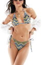 【送料無料】 エイソス レディース ボトムスのみ 水着 ASOS DESIGN Robin tie side bikini bottom in glitter ...