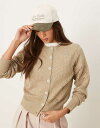 【送料無料】 エイソス レディース カーディガン アウター ASOS DESIGN open stitch cardigan with deep rib hem...