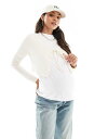 【送料無料】 ママライシアス レディース カーディガン アウター Mamalicious Maternity cropped ribbed cardigan i...
