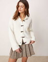 【送料無料】 エイソス レディース カーディガン アウター ASOS DESIGN knit cardigan with toggle buttons in e...