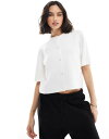 【送料無料】 ピーシーズ レディース カーディガン アウター Pieces soft knit short sleeve cardigan in cream C...