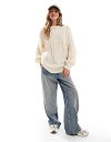 【送料無料】 ブレーブソウル レディース ニット・セーター アウター Brave Soul oversized cable knit sweater in oa...