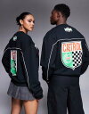 【送料無料】 エイソス レディース パーカー・スウェット アウター ASOS DESIGN unisex boxy oversized sweatshirt w...