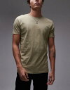 【送料無料】 オールセインツ メンズ Tシャツ トップス AllSaints Tonic crew T-shirt 3-pack in white brown green WHITE/BROWN/GREEN(4)