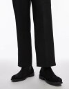 【送料無料】 セレクテッドオム メンズ ブーツ・レインブーツ シューズ Selected Homme suede chelsea boots in black ...
