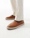 【送料無料】 エイソス メンズ サンダル シューズ ASOS DESIGN espadrilles in tan Tan