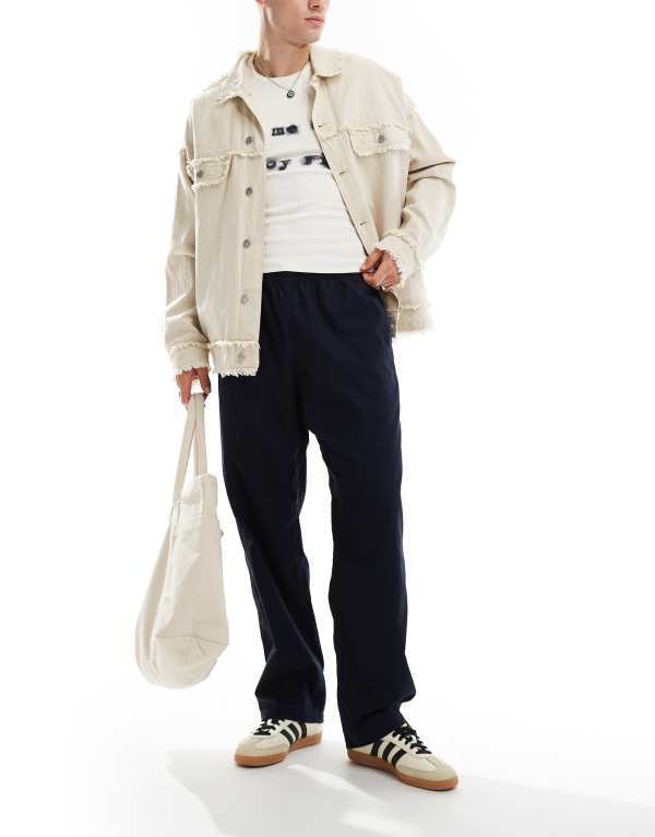 【送料無料】 グラミチ メンズ カジュアルパンツ ボトムス Gramicci swell pants in navy NAVY