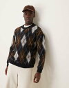 【送料無料】 エイソス メンズ ニット・セーター アウター ASOS DESIGN relaxed fluffy knit crew neck sweater ...