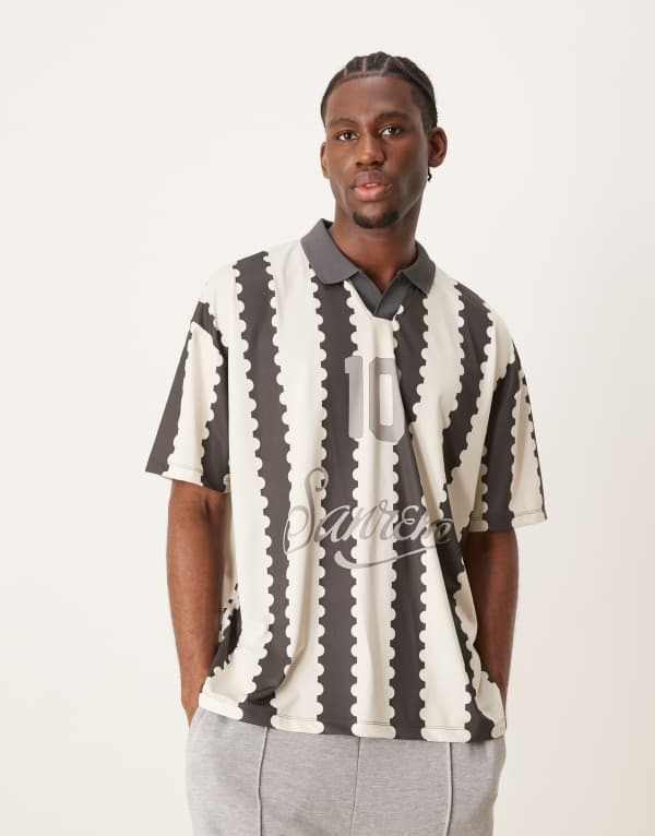 【送料無料】 エイソス メンズ Tシャツ トップス ASOS DESIGN oversized po