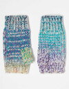 【送料無料】 エイソス レディース 手袋 アクセサリー ASOS DESIGN palm warmers in mix knit Multi