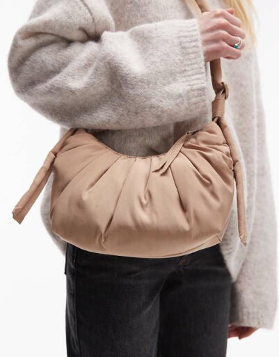 【送料無料】 トップショップ レディース ショルダーバッグ バッグ Topshop Cian crossbody bag in mink Mink 【送料無料】 トップショップ レディース ショルダーバッグ バッグ Topshop Cian crossbody bag in mink Mink