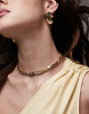 【送料無料】 トップショップ レディース ネックレス・チョーカー・ペンダントトップ アクセサリー Topshop Nate triple block neckl...