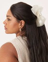 【送料無料】 エイソス レディース ヘアアクセサリー アクセサリー ASOS DESIGN hair claw with organza fabric bow ...