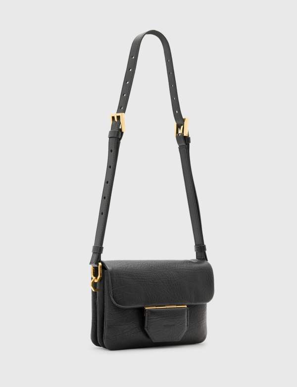 ̵ 륻 ǥ Хå Хå AllSaints Jupiter grain leather cros...