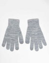 【送料無料】 ピーシーズ レディース 手袋 アクセサリー Pieces touch screen knit gloves in light gray Light...