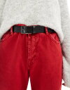 【送料無料】 エイソス レディース ベルト アクセサリー ASOS DESIGN leather silver buckle waist and hip jea...